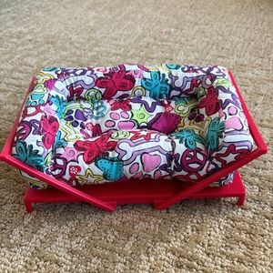 American Girl Doll Truly Me Funky Pet Bed EUC